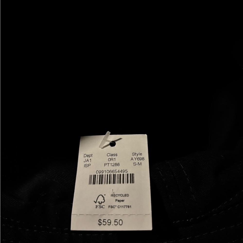 J Crew Floral Bucket Hat in Navy and Cream - Picture 5 of 7